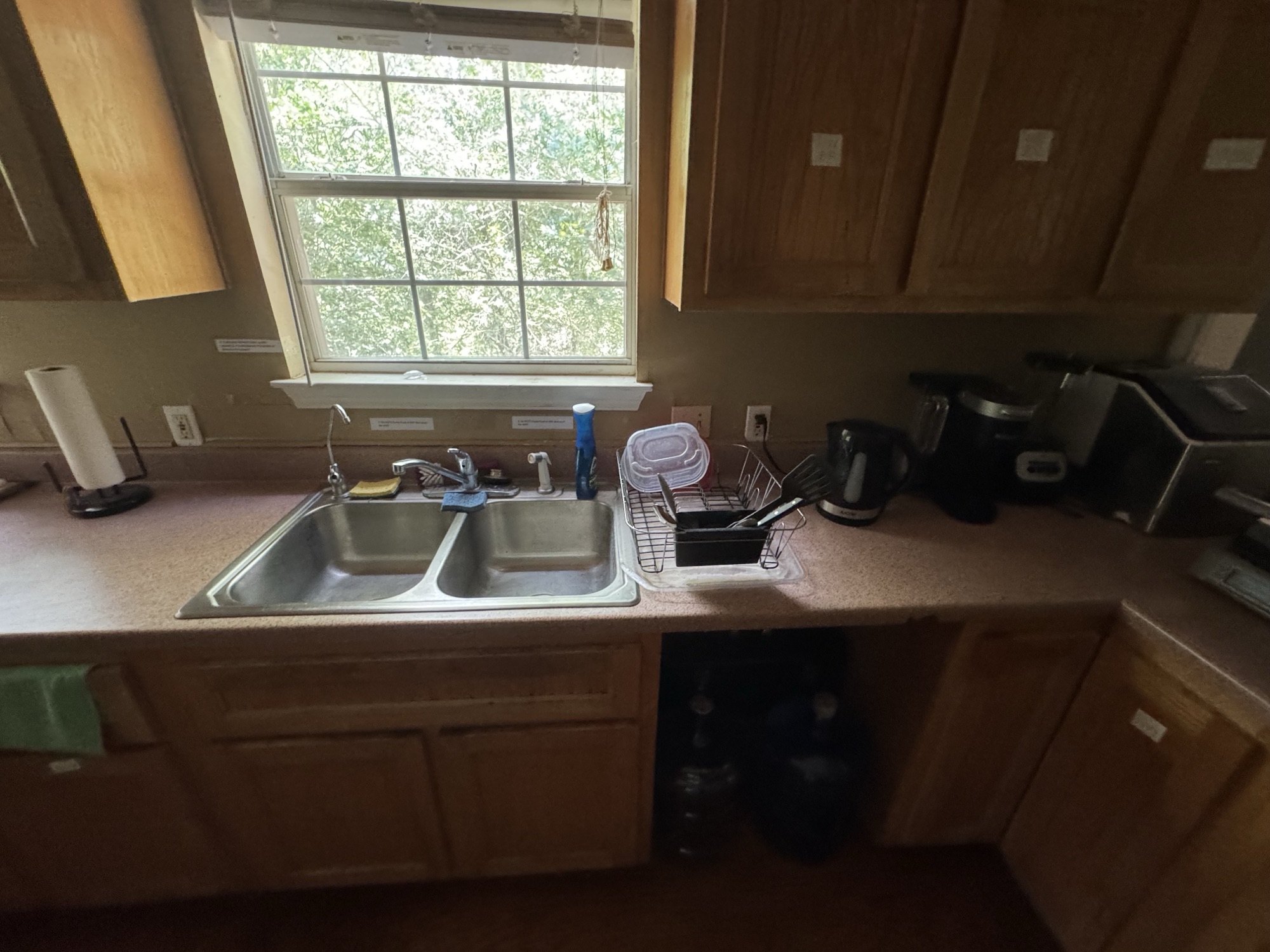 Shared kitchen on the woods